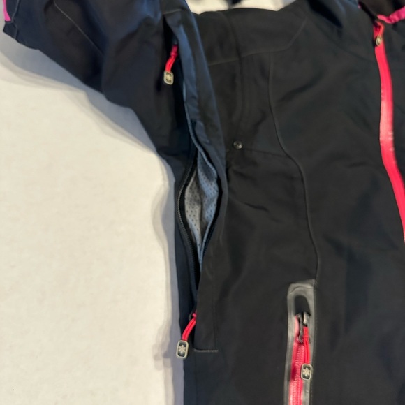 Motorfist Black and Pink Snowboard Snowmobile Ladies Outerwear Winter Jacket - Picture 7 of 12